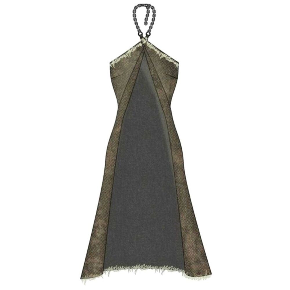 The Ragged Priest Womens/Ladies Deity Halter Neck Top / Brown
